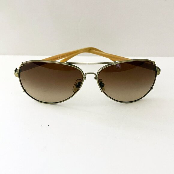 Dolce And Gabbana Pilot Aviator Beige Sunglasses Women's Fit 6047 w/Box & Bag - Picture 12 of 15